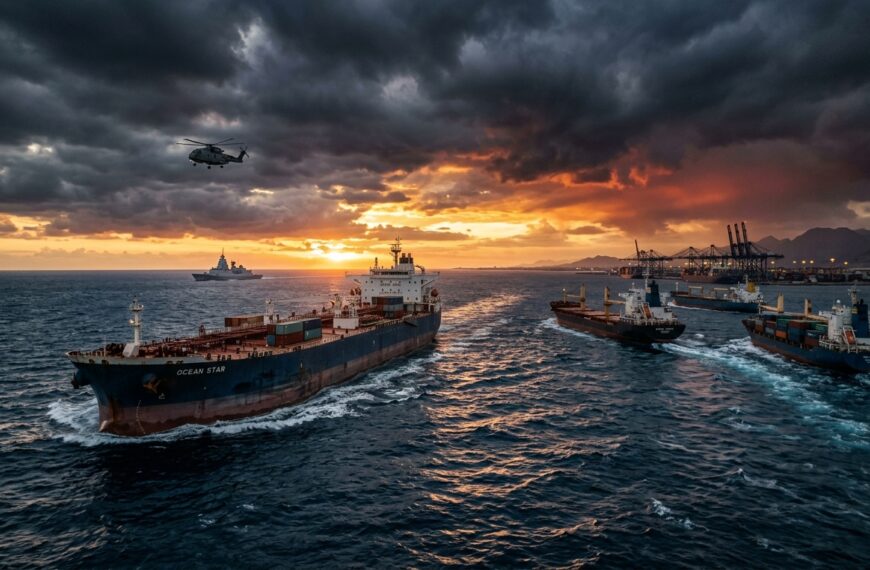 Houthis Threaten Ships Using Saudi Ports, Raising Global&hellip;