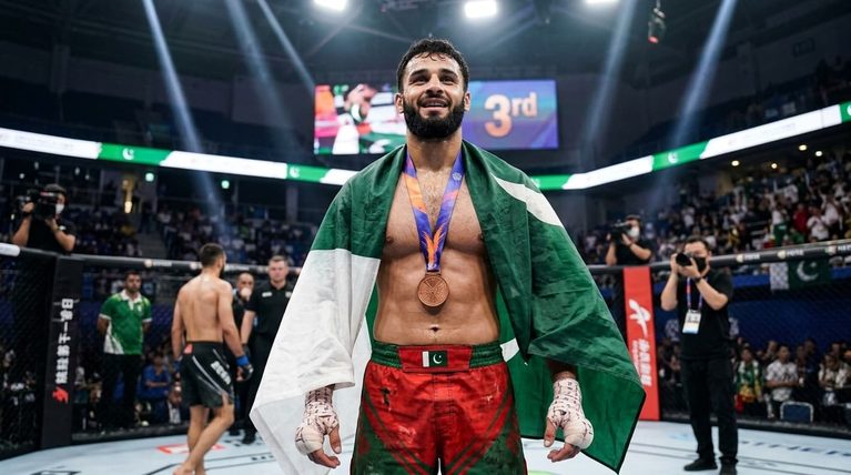 Asim Khan Makes History With Pakistan’s First Asian Games MMA Medal