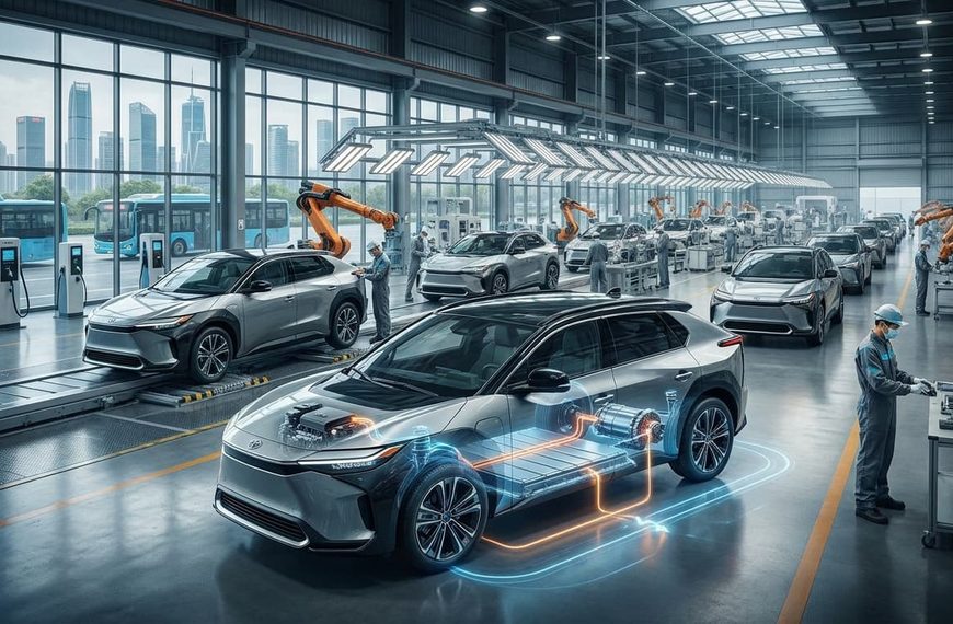 Toyota Makes Major EV Shift With Range-Extender Cars in China Production Set to Hit 400,000 Units by 2028