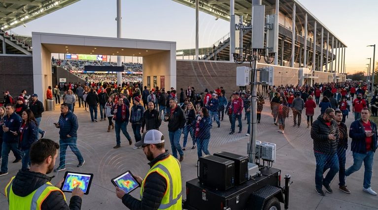 Verizon, Samsung Turn 5G Networks Into AI Crowd Sensors New ISAC Tech Tracks Movement Without Cameras or Radar