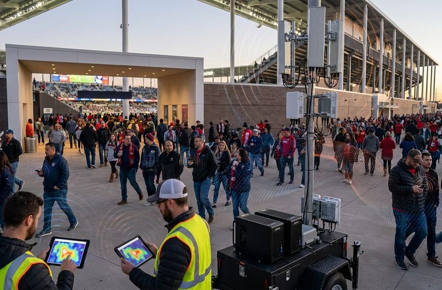 Verizon, Samsung Turn 5G Networks Into AI Crowd Sensors New ISAC Tech Tracks Movement Without Cameras or Radar